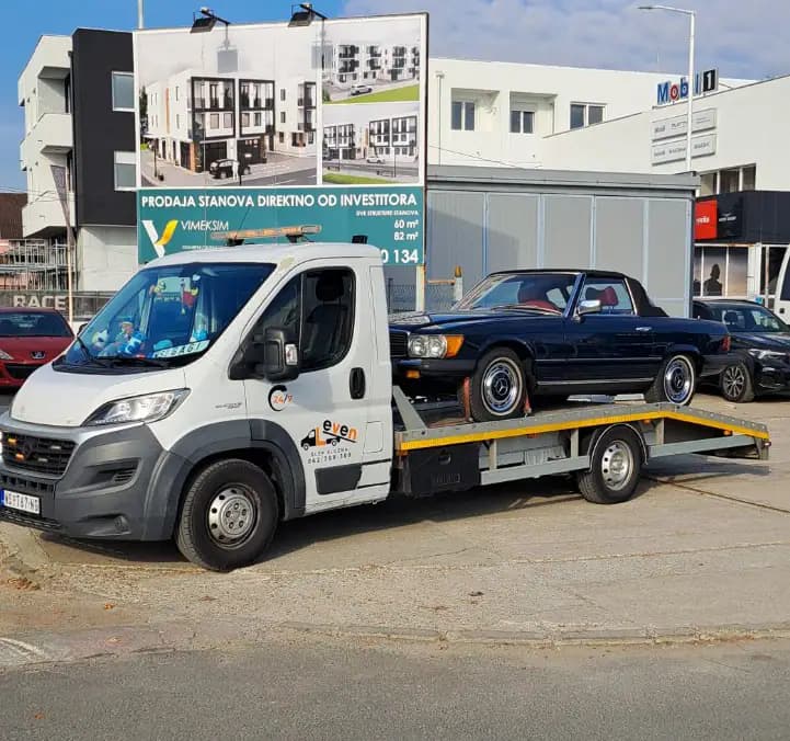 Slepanje oldtajmera Novi Sad